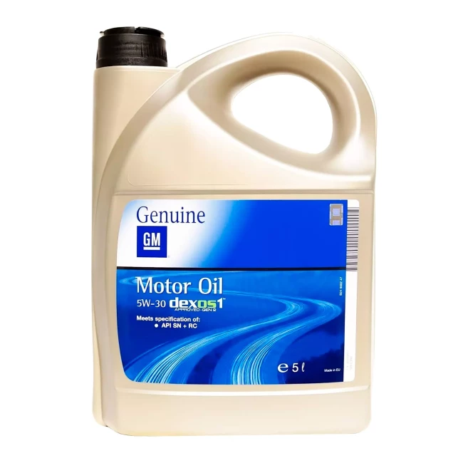 Моторное масло General Motors Dexos 1 Gen2 5W-30 5л (95599877)