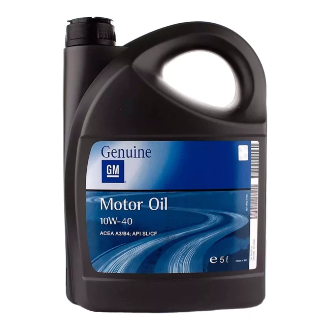 Моторное масло GENERAL MOTORS Motor Oil 10W-40 5л (1942046) Моторное масло GENERAL MOTORS Motor Oil 10W-40 5л (1942046)