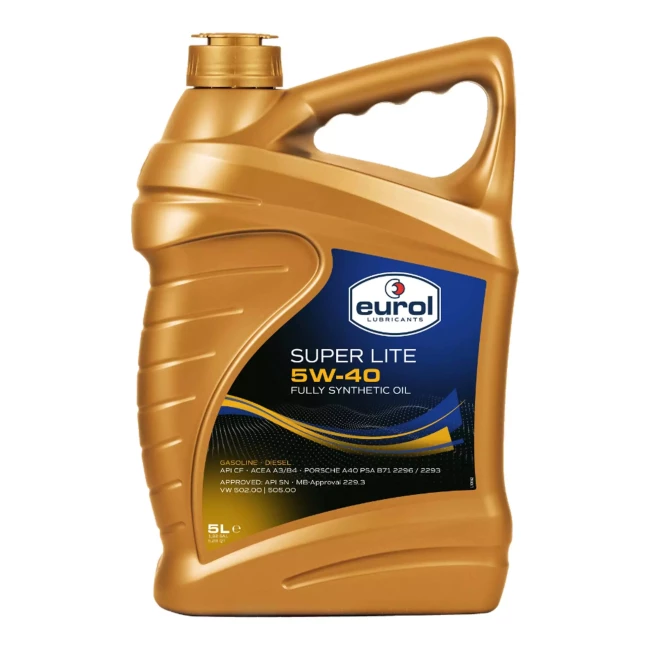 Моторное масло Eurol Super Lite 5W-40 5л Моторное масло Eurol Super Lite 5W-40 5л