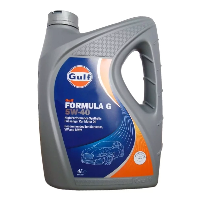 Моторное масло Gulf Formula G 5W-40 4л (GULFFORMULAG5W404L) Моторное масло Gulf Formula G 5W-40 4л (GULFFORMULAG5W404L)
