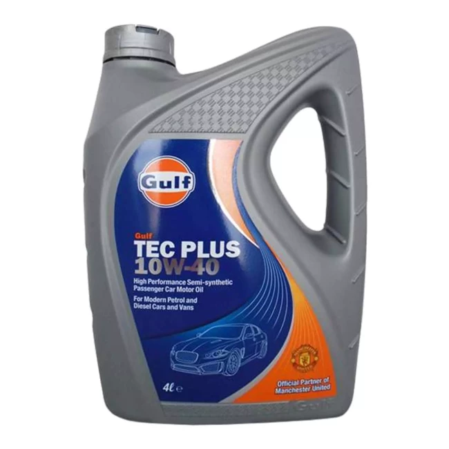 Моторное масло Gulf TEC Plus 10W-40 4л (GULFSUPREME10W404L)