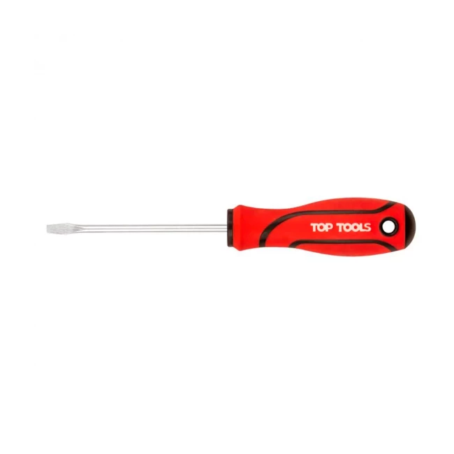 Викрутка Top Tools шліцева 4.0 x 100 мм (39D011)