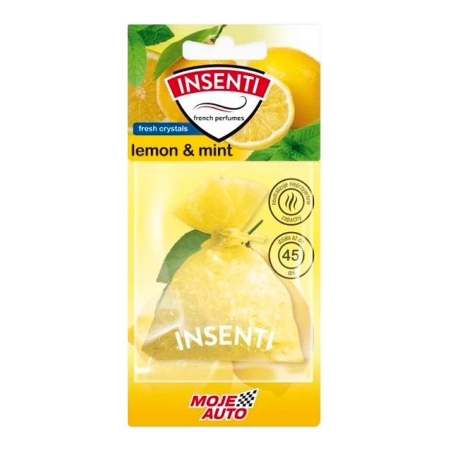 Ароматизатор Moje Auto Insenti Fresh Crystals Lemon Mint (15-506) (30255) Ароматизатор Moje Auto Insenti Fresh Crystals Lemon Mint (15-506) (30255)