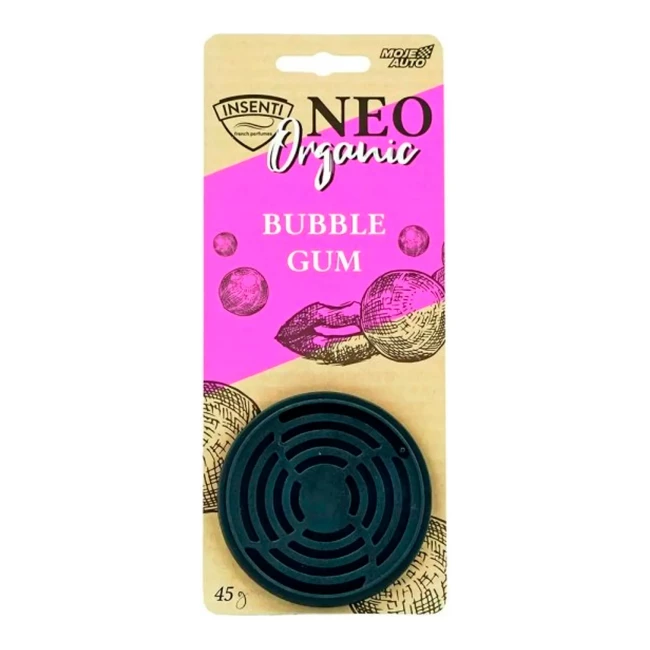 Ароматизатор Moje Auto Insenti Neo Organik Bubble Gum 45г (15-522) (31322)