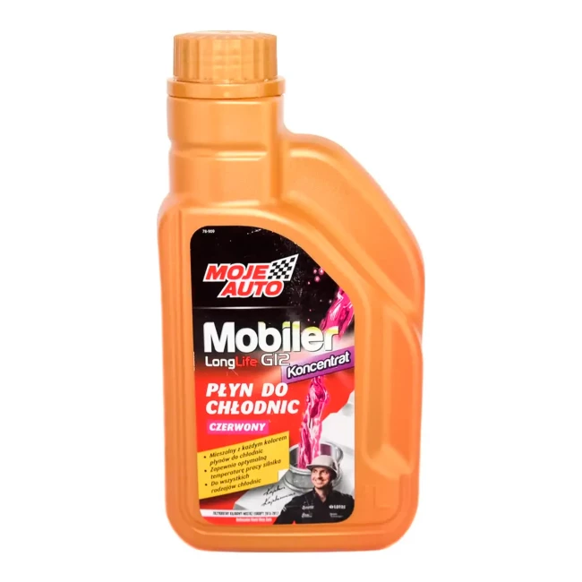Антифриз Moje Auto Mobiler G12 -35°С червоний 1л (61-112) (26814)