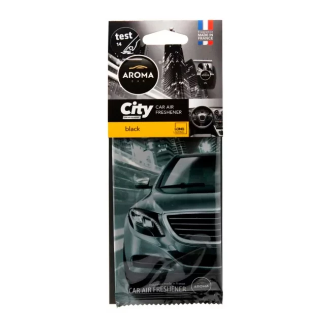 Ароматизатор Aroma City Car Black (926675)