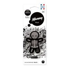 Ароматизатор Aroma Car Manny BLACK (929935)