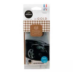 Ароматизатор Aroma Car Prestige Card,gold (926668)