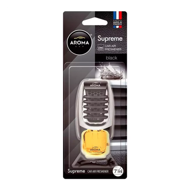 830641 Ароматизатор Aroma Car Supreme Чорний 7 ml