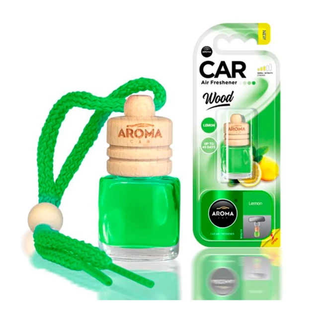 Ароматизатор Aroma Car Wood Лимон 6 мл (631081) Ароматизатор Aroma Car Wood Лимон 6 мл (631081)