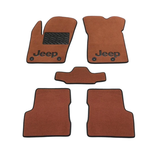Двухслойные коврики Sotra Premium 10mm Terracot для Jeep Renegade 2015->