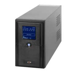 ИБП LogicPower LPM-UL1250VA, Lin.int., AVR, 3x x евро, USB, LCD, металл
