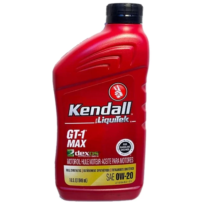 Моторное масло Kendall GT-1 MAX Premium Full Synt Liquid Titanium 0W-20,12/0,946л (1081227) Моторное масло Kendall GT-1 MAX Premium Full Synt Liquid Titanium 0W-20,12/0,946л (1081227)