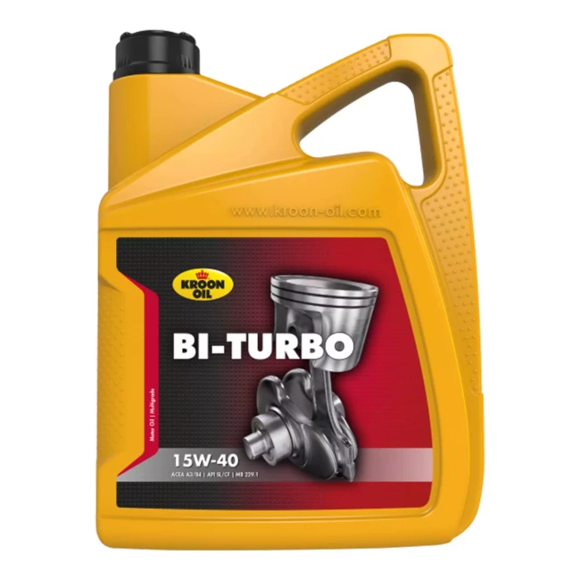 Моторное масло Kroon Oil BI-Turbo 15W-40 5л (00328) Моторное масло Kroon Oil BI-Turbo 15W-40 5л (00328)