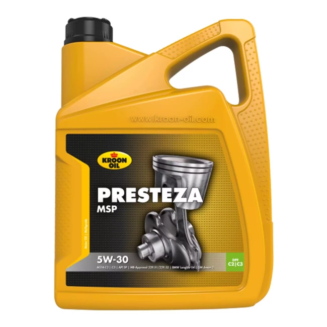 Масло моторное Kroon Oil Presteza MSP 5W-30 C3 5л (33229)