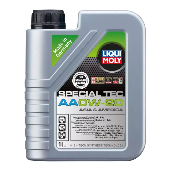 Моторное масло Liqui Moly Special Tec AA 0W-20 1л (8065/6738)