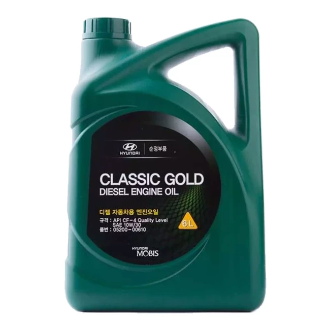 Моторное масло Hyundai/Kia Classic Gold Diesel 10W-30 6л (0520000610)