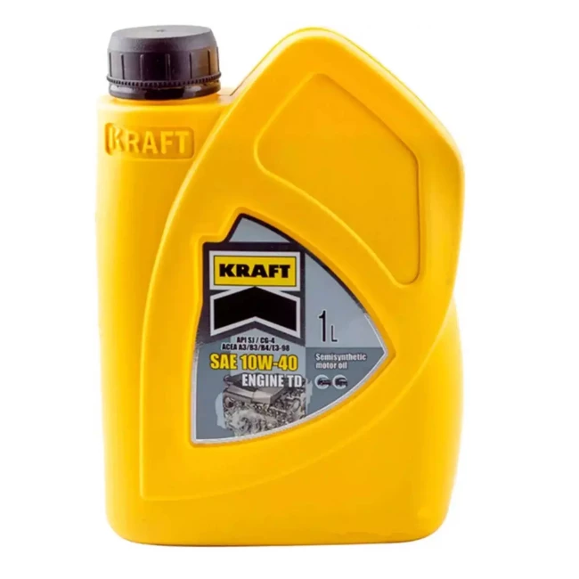 Моторна олива KRAFT ENGINE TD SAE 10W-40 API SJ/CG-4 1л (5800) Моторна олива KRAFT ENGINE TD SAE 10W-40 API SJ/CG-4 1л (5800)
