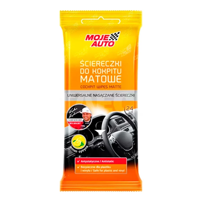 Салфетки к панели Moje Auto лимон (19-068E)