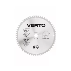 Диск отрезной VERTO 350 x 30 мм, 60 зубьев