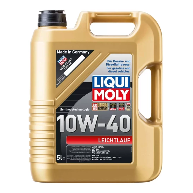 Масло моторное Liqui Moly Leichtlauf 10W-40 5л