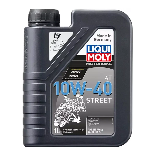 Моторное масло Liqui Moly Motorbike 4T Street 10W-40 1л (7609)