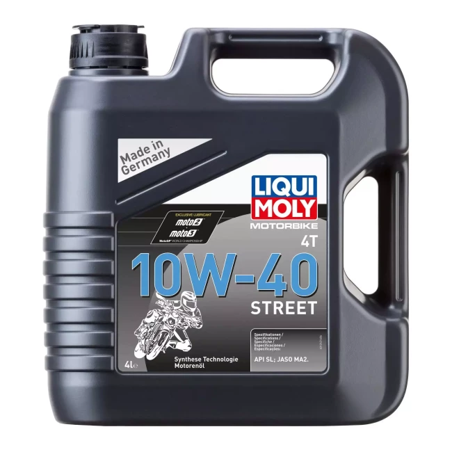 Моторное масло Liqui Moly Motorbike 4T Street 10W-40 4л (7512)