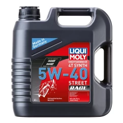 Моторна олива Liqui Moly Motorbike 4T Synth Street Race 5W-40 4л (1685)