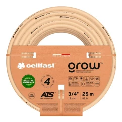 Шланг садовий Cellfast GROW 3/4" 25 м 4 шарів до 27бар (13-521)