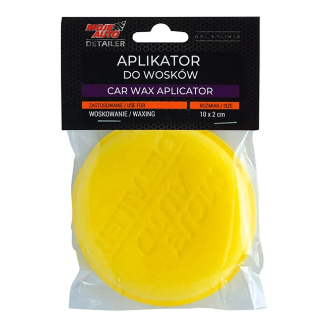Губка-аплікатор для воску Moje Auto DETALIER (19-630) (31374) Губка-аплікатор для воску Moje Auto DETALIER (19-630) (31374)