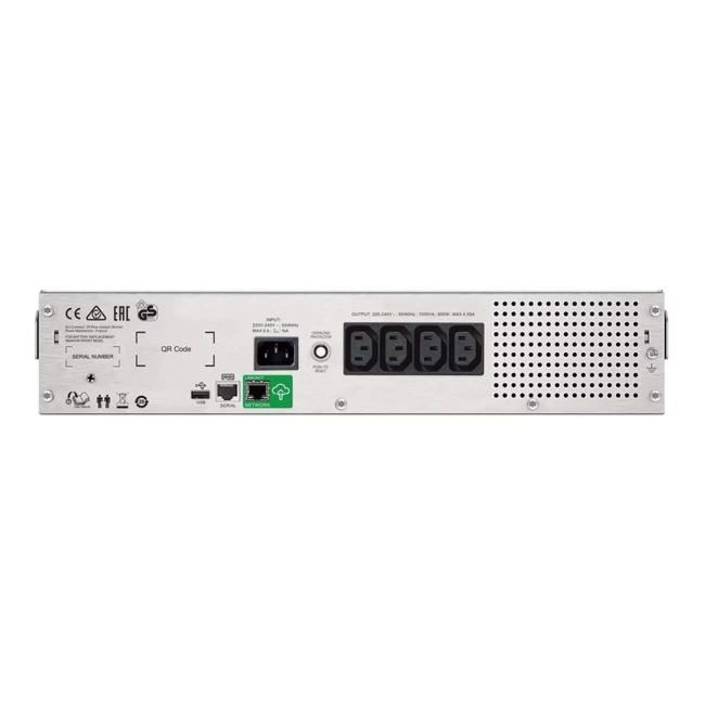 ИБП APC Smart-UPS 1000VA RM LCD (SMC1000I-2U)