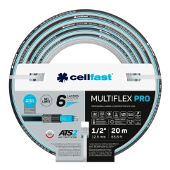 Шланг садовий Cellfast MULTIFLEX PRO 1/2" 20м 6 шарів до 35бар (13-800)