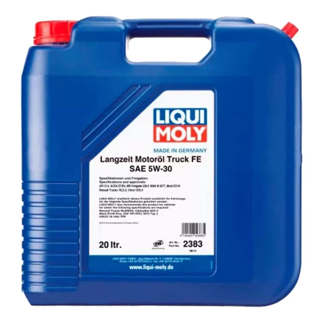 Масло моторное Liqui Moly Langzeit-Motoroil Truck FE 5W-30 20л (2383)