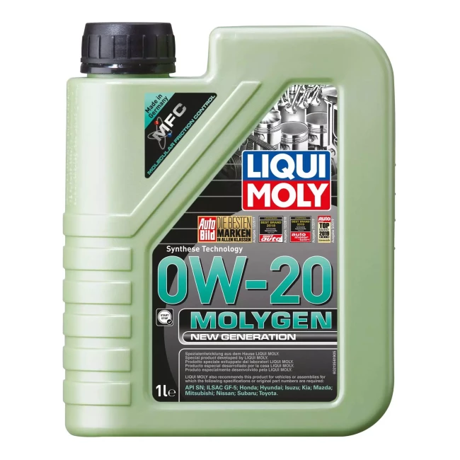 Моторное масло Liqui Moly Molygen New Generation 0W-20 1л (21356) Моторное масло Liqui Moly Molygen New Generation 0W-20 1л (21356)