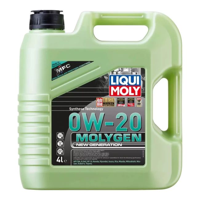 Масло моторное Liqui Moly Molygen New Generation 0W-20 4л (21357)
