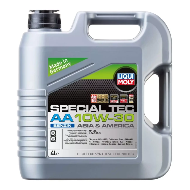 Масло моторное Liqui Moly Special Tec AA 10W-30 4л (21337)