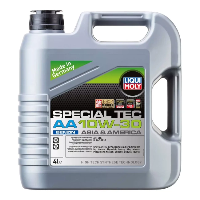 Моторна олива Liqui Moly Special Tec AA 10W-30 4л Моторна олива Liqui Moly Special Tec AA 10W-30 4л