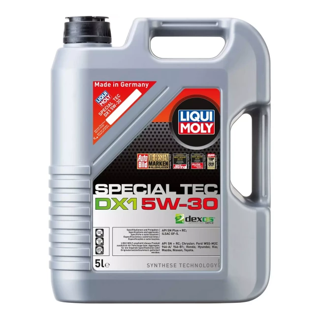 Масло моторное Liqui Moly Special Tec DX1 5W-30 5л (20969)