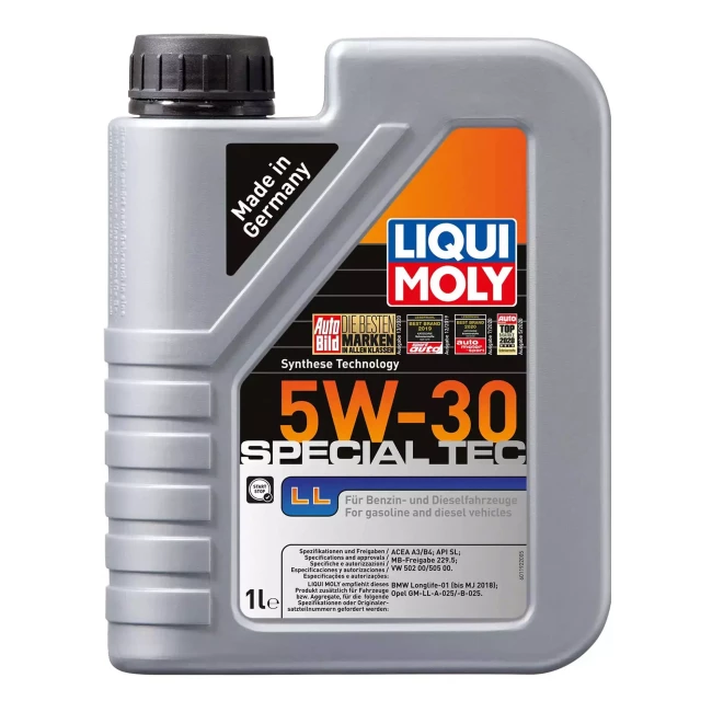 Масло моторное Liqui Moly Special Tec LL 5W-30 1л (2447/8054)