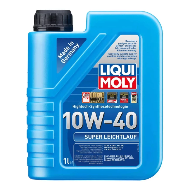 Масло моторное Liqui Moly Super Leichtlauf 10W-40 1л (1928)