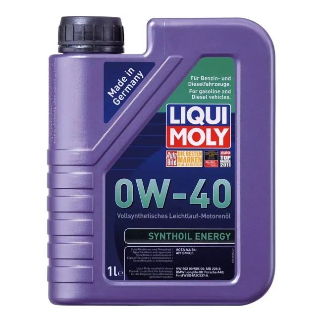 Масло моторное Liqui Moly Synthoil Energy 0W-40 1л (1922)