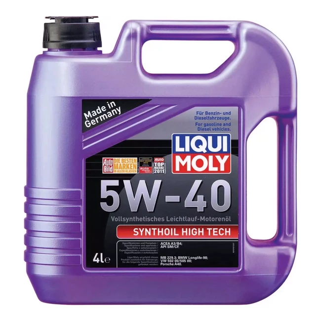 Масло моторное Liqui Moly Synthoil High Tech 5W-40 4л (1915)