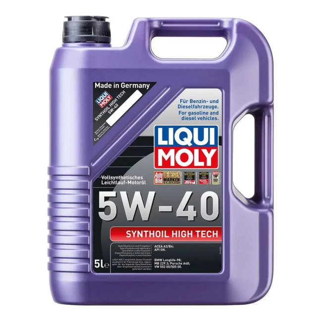 Масло моторное Liqui Moly Synthoil High Tech 5W-40 5л (1925) Масло моторное Liqui Moly Synthoil High Tech 5W-40 5л (1925)