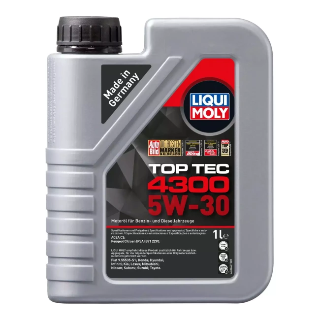 Масло моторное Liqui Moly Top Tec 4300 5W-30 1л (8030)