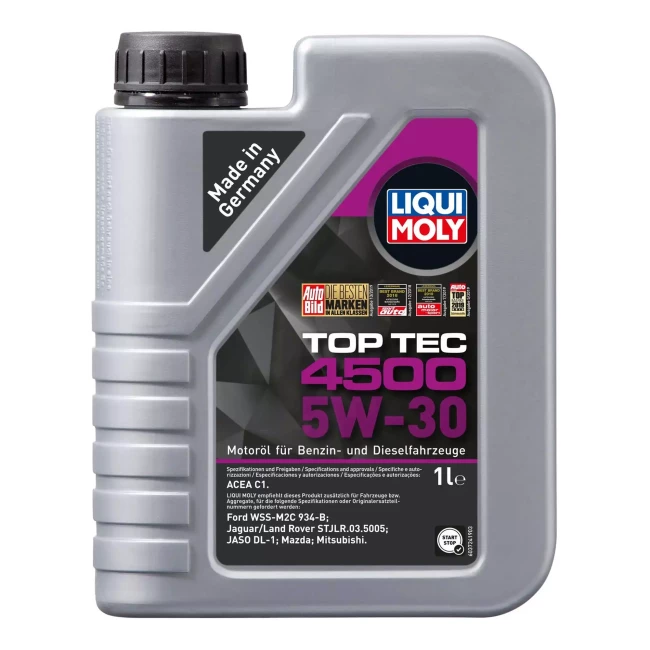 Масло моторное Liqui Moly Top Tec 4500 5W-30 1л (2317)