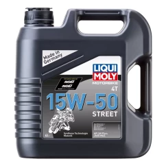 Моторное масло 4Т LIQUI MOLY Motorbike 4T Street 15W-50 1689 4л (1689)