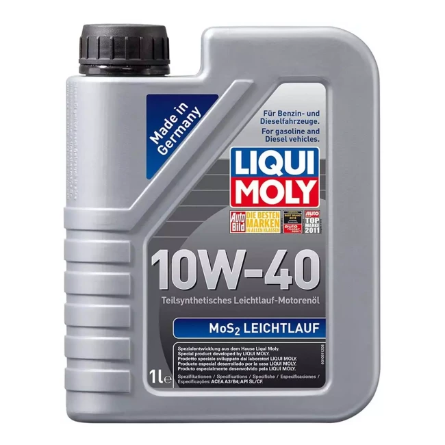 Моторное масло Liqui Moly Leichtlauf MoS2 10W-40 1л (1930/2626) Моторное масло Liqui Moly Leichtlauf MoS2 10W-40 1л (1930/2626)