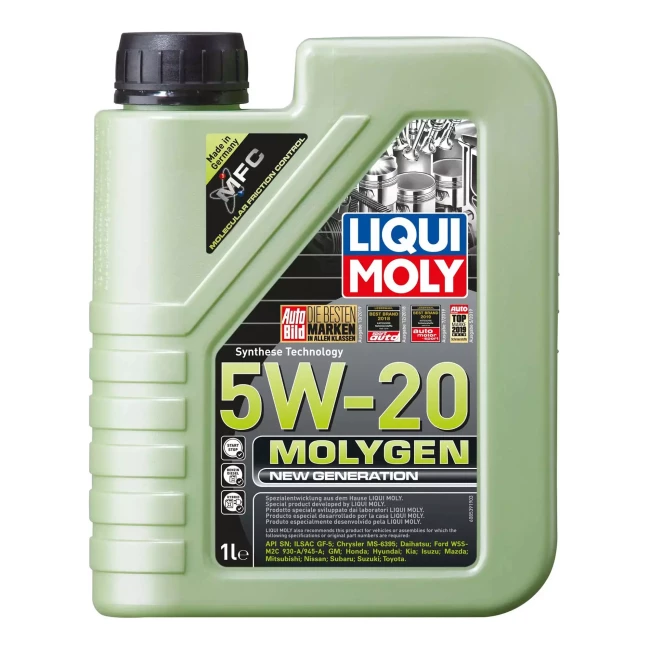 Моторное масло Liqui Moly Molygen New 5W-20 1л (8539) Моторное масло Liqui Moly Molygen New 5W-20 1л (8539)
