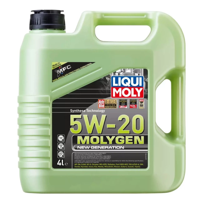 Моторное масло Liqui Moly Molygen New Generation 5W-20 4л (20798) Моторное масло Liqui Moly Molygen New Generation 5W-20 4л (20798)