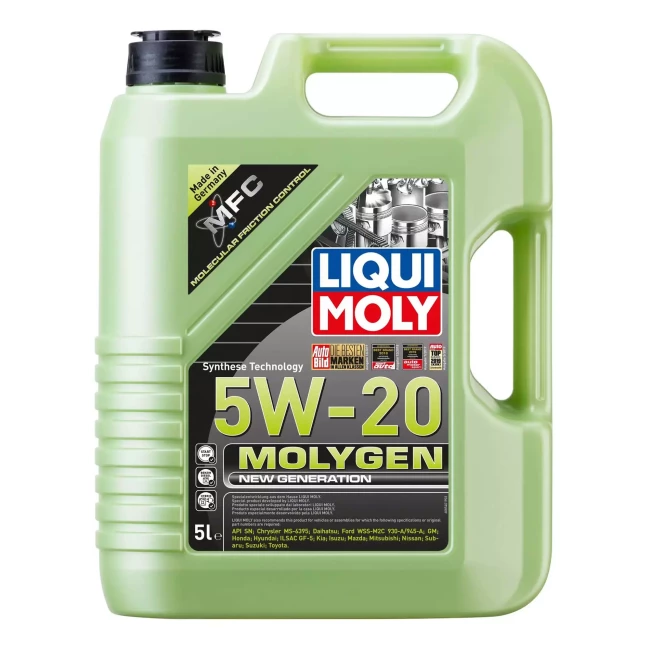 Моторное масло Liqui Moly Molygen New Generation 5W-20 5л (8540) Моторное масло Liqui Moly Molygen New Generation 5W-20 5л (8540)